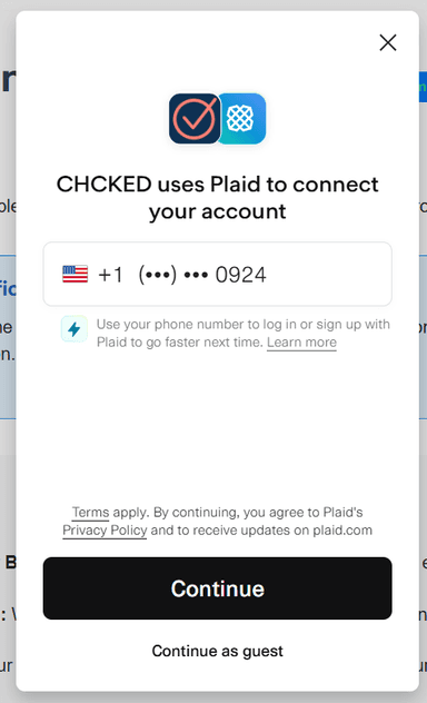 Plaid connect